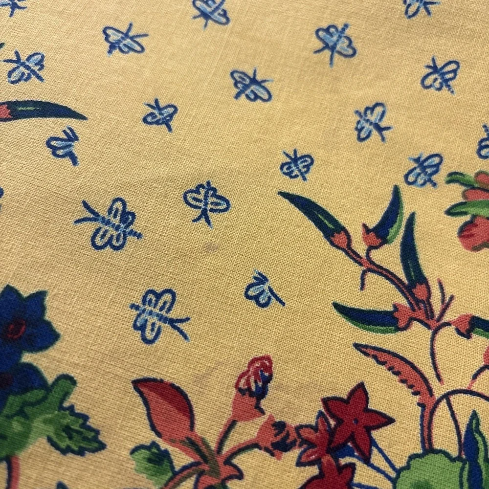 Williams Sonoma Provence French Country Placemats & Cloth Napkins Yellow Floral